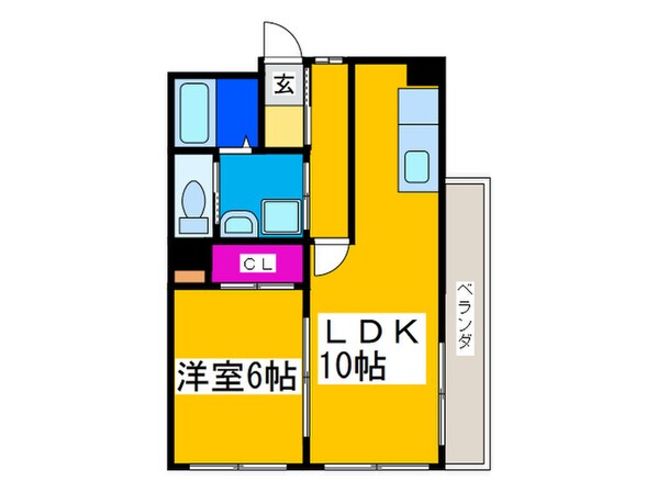 メゾン・まつしたの物件間取画像